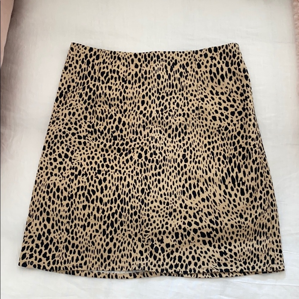 Brandy Melville Cheetah Skirt